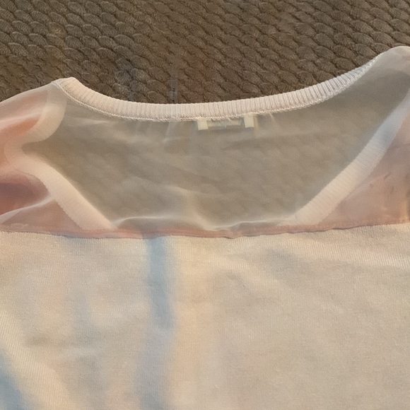 Neiman Marcus size Large sheer cardigan - Picture 4 of 5